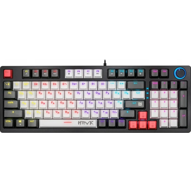 Клавиатура Defender Hawk GK-418 (черный, Outemu Red)